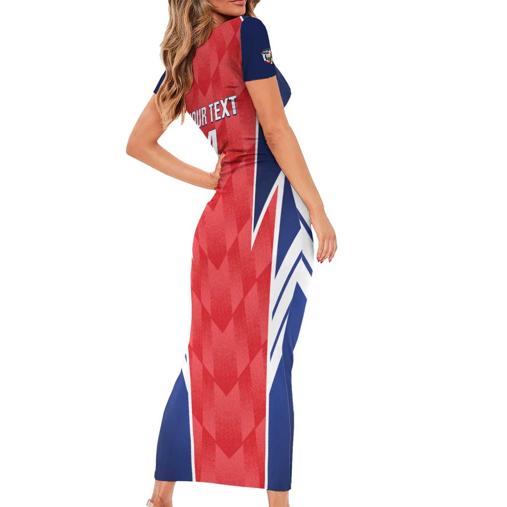 Custom Panama Football Family Matching Short Sleeve Bodycon Dress and Hawaiian Shirt 2025 Vamos Los Canaleros