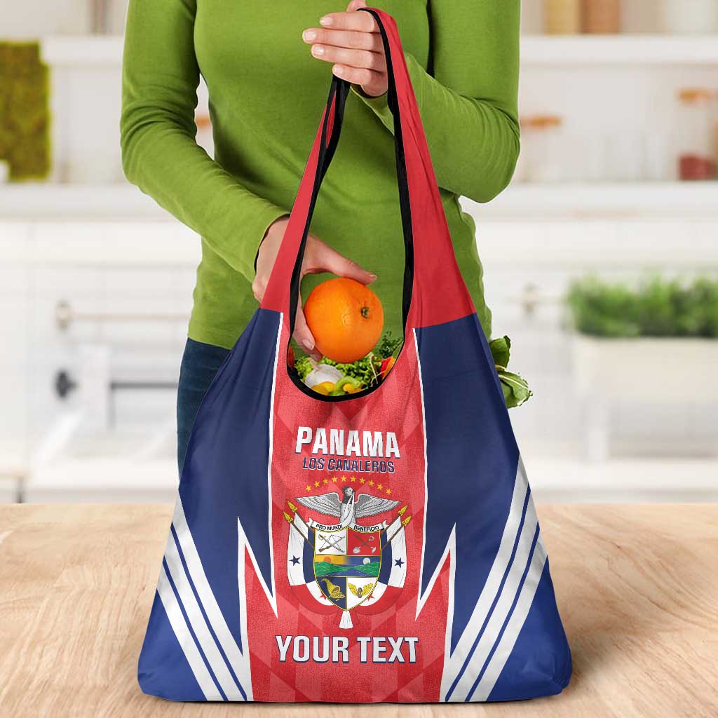 Custom Panama Football Grocery Bag 2025 Vamos Los Canaleros