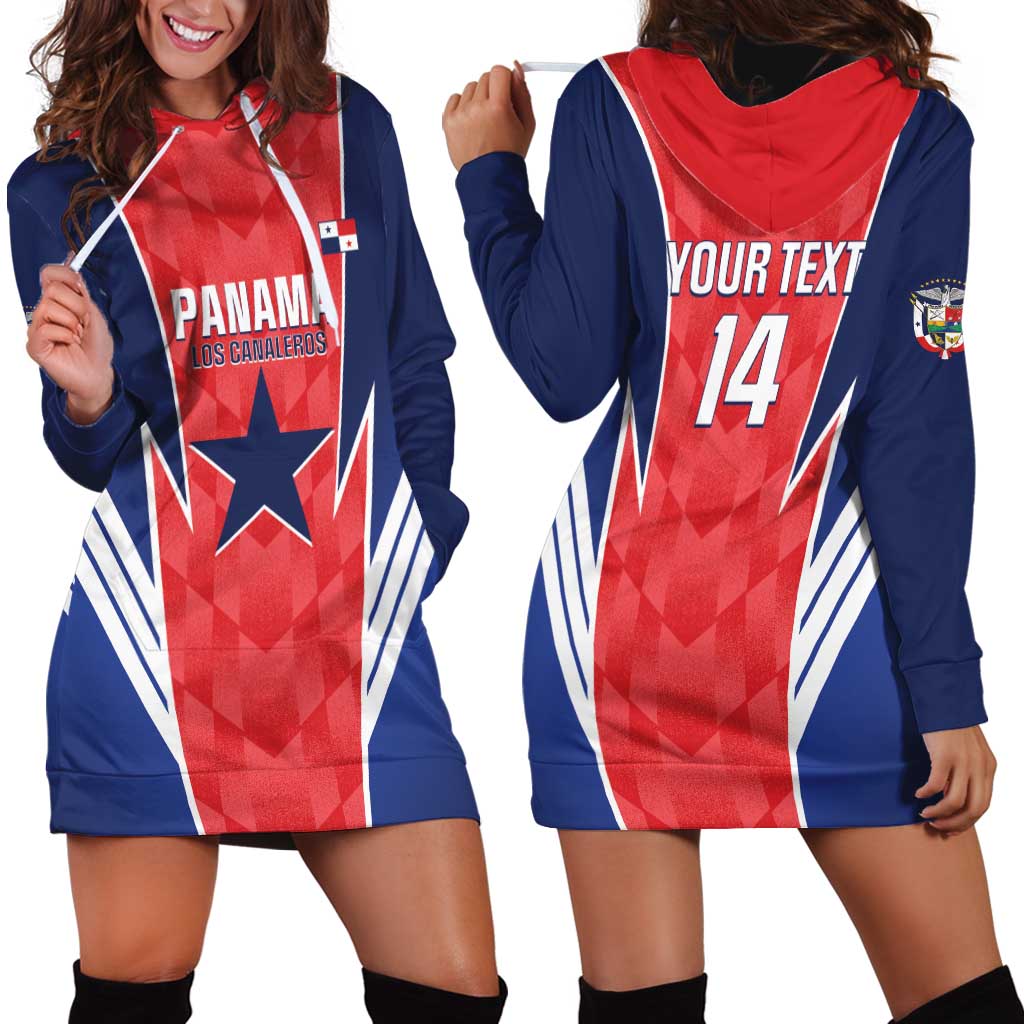 Custom Panama Football Hoodie Dress 2025 Vamos Los Canaleros