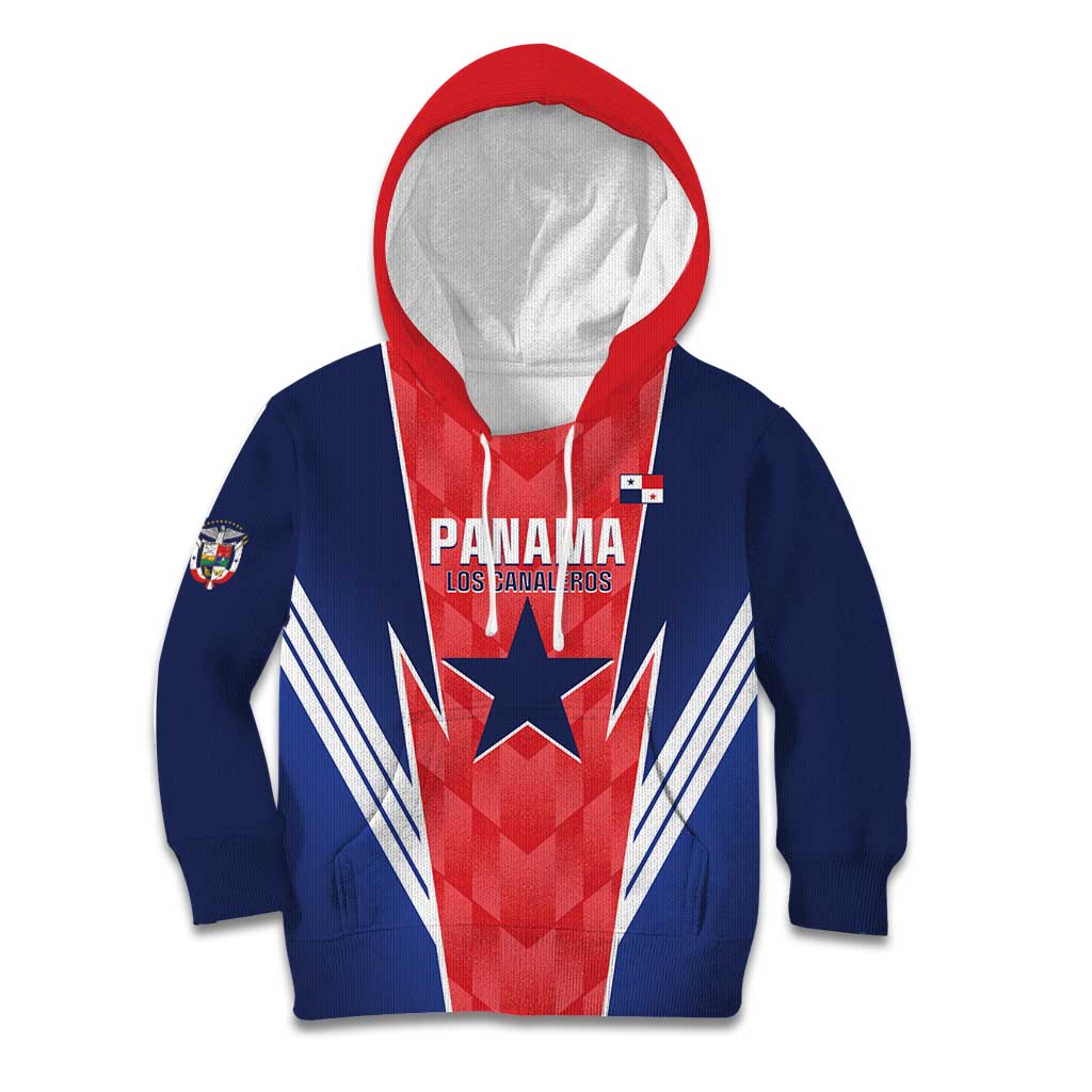 Custom Panama Football Kid Hoodie 2025 Vamos Los Canaleros
