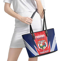 Custom Panama Football Leather Tote Bag 2025 Vamos Los Canaleros