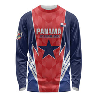Custom Panama Football Long Sleeve Shirt 2025 Vamos Los Canaleros