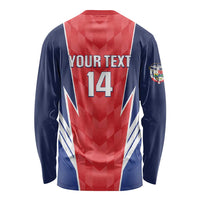 Custom Panama Football Long Sleeve Shirt 2025 Vamos Los Canaleros