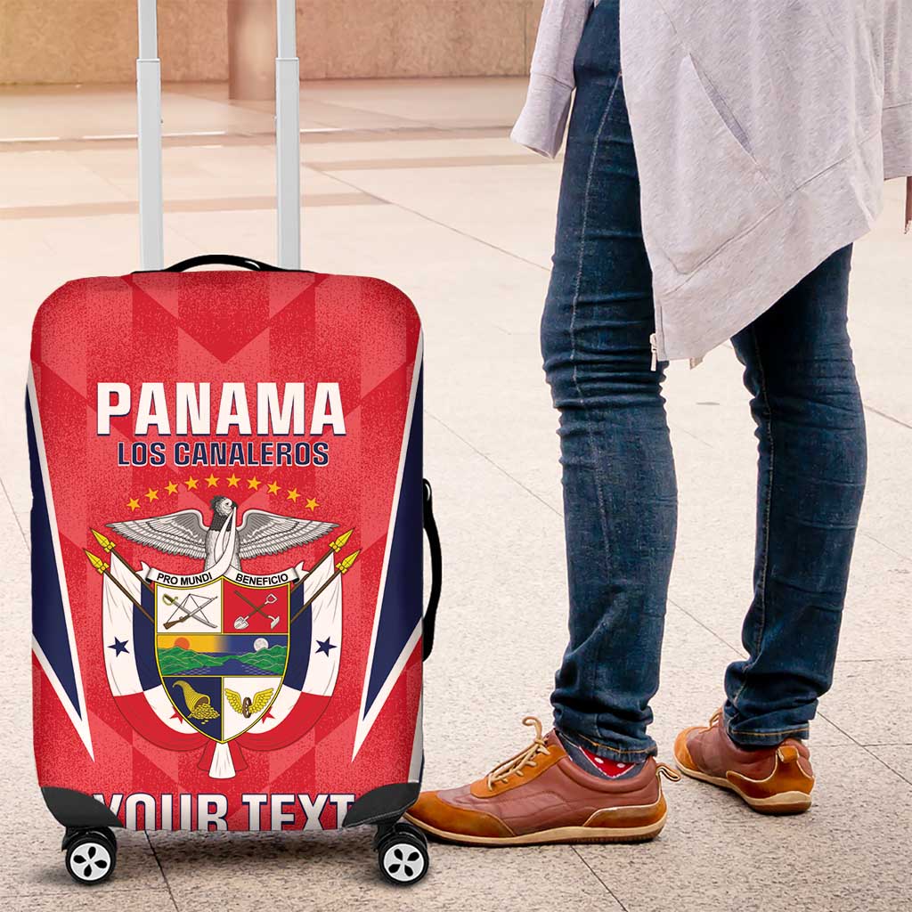 Custom Panama Football Luggage Cover 2025 Vamos Los Canaleros