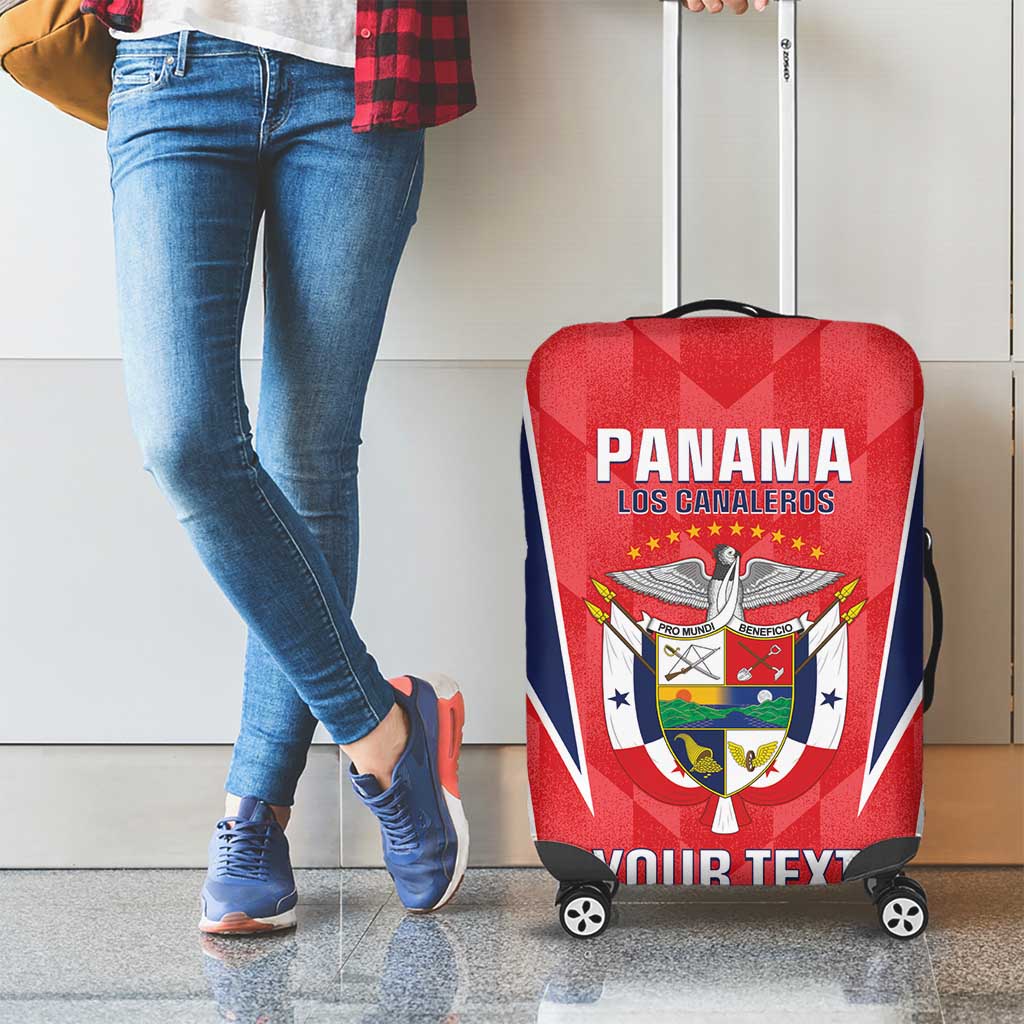 Custom Panama Football Luggage Cover 2025 Vamos Los Canaleros