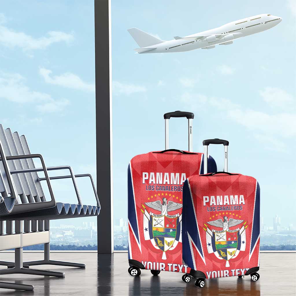 Custom Panama Football Luggage Cover 2025 Vamos Los Canaleros