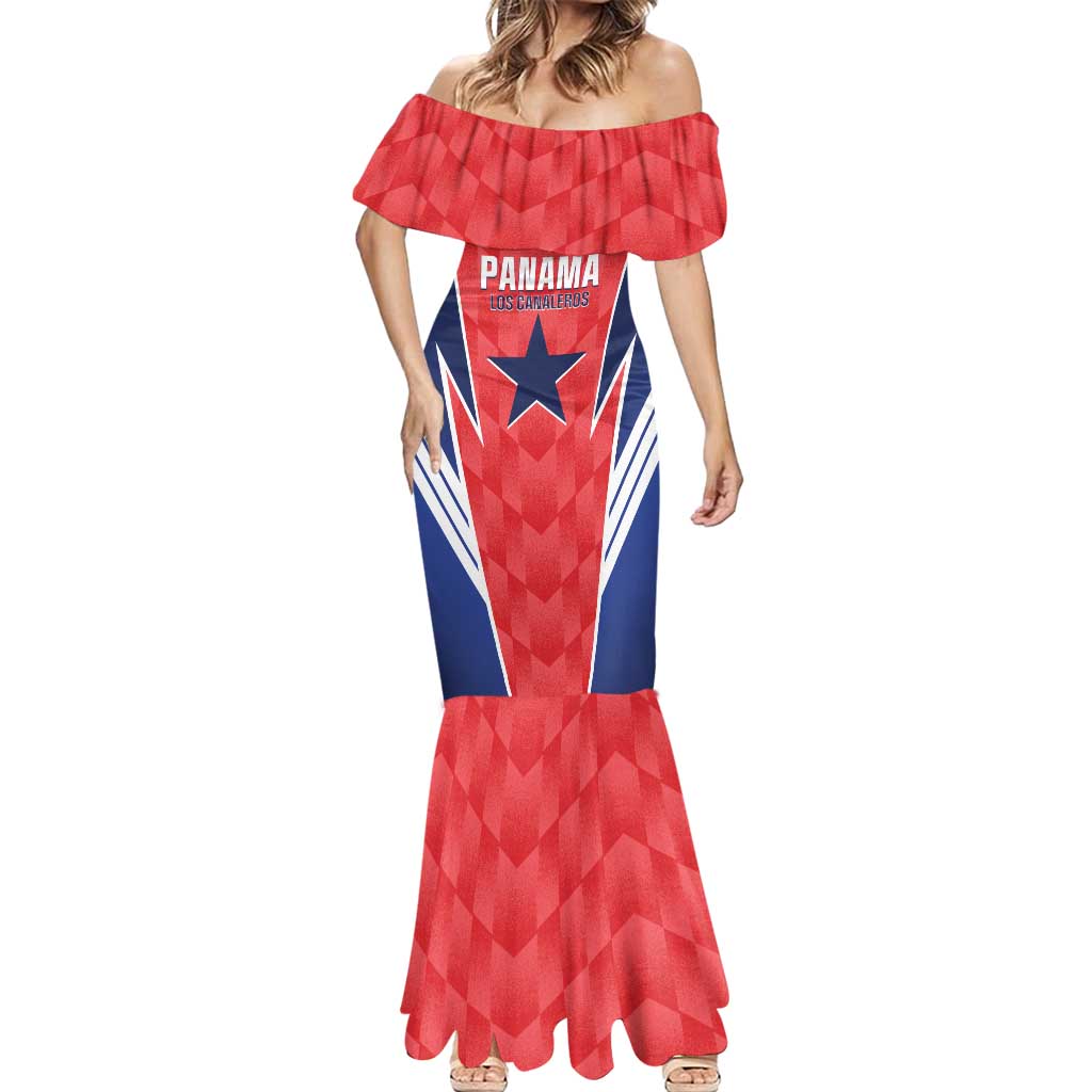 Custom Panama Football Mermaid Dress 2025 Vamos Los Canaleros