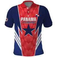 Custom Panama Football Polo Shirt 2025 Vamos Los Canaleros