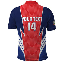 Custom Panama Football Polo Shirt 2025 Vamos Los Canaleros