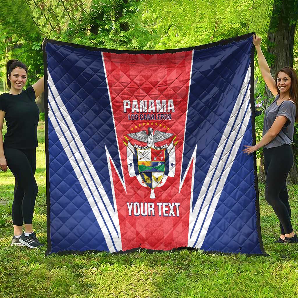 Custom Panama Football Quilt 2025 Vamos Los Canaleros