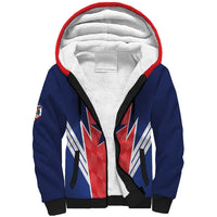 Custom Panama Football Sherpa Hoodie 2025 Vamos Los Canaleros