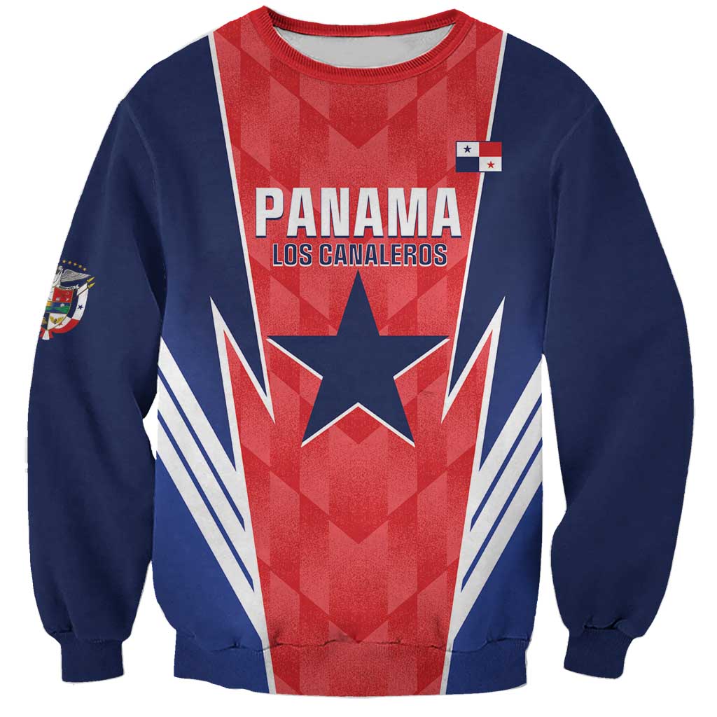 Custom Panama Football Sweatshirt 2025 Vamos Los Canaleros