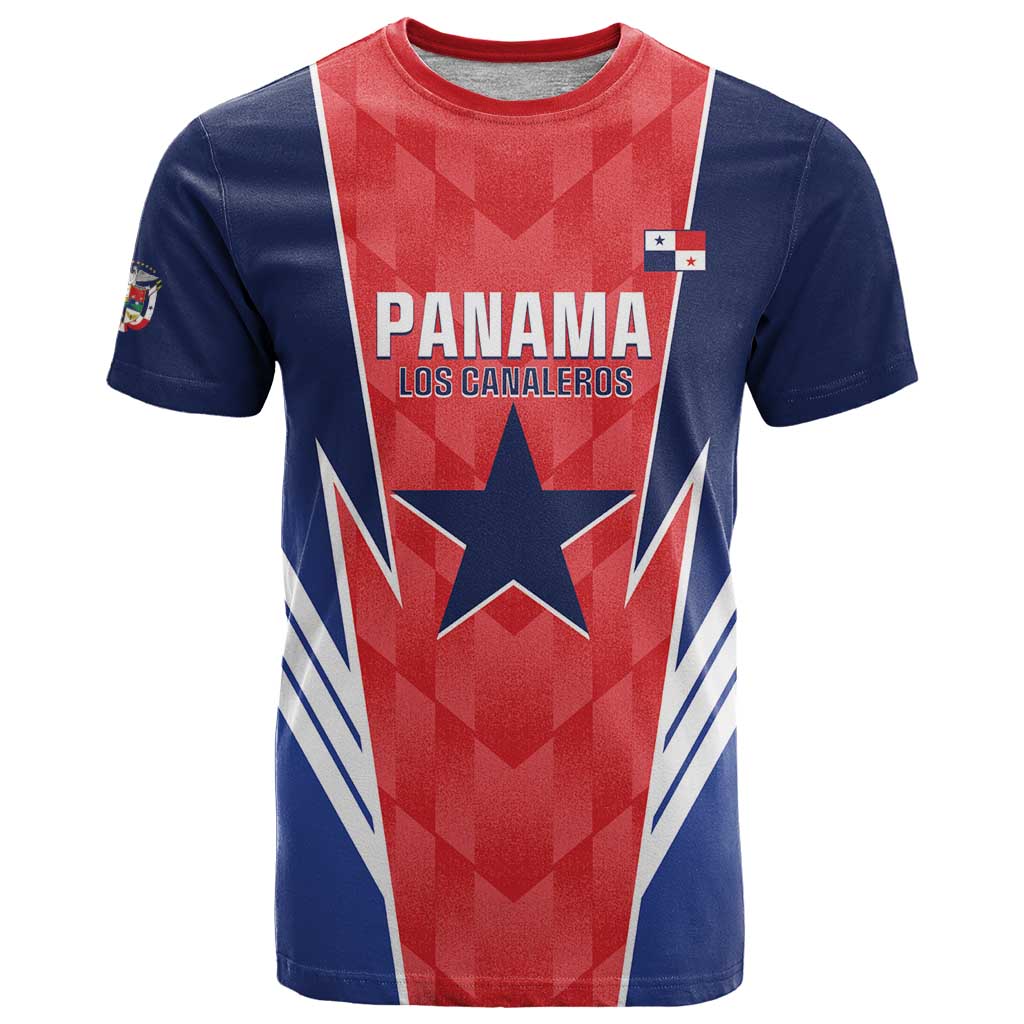 Custom Panama Football T Shirt 2025 Vamos Los Canaleros