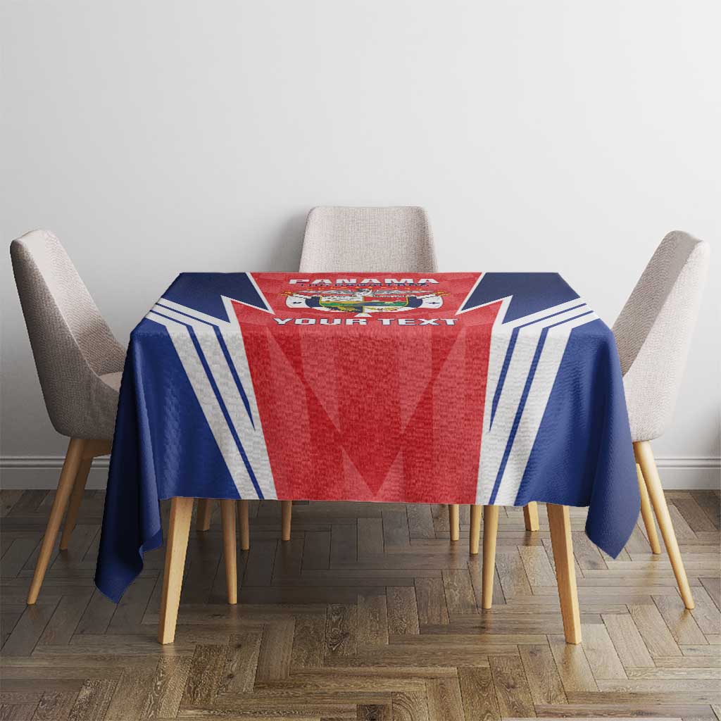 Custom Panama Football Tablecloth 2025 Vamos Los Canaleros