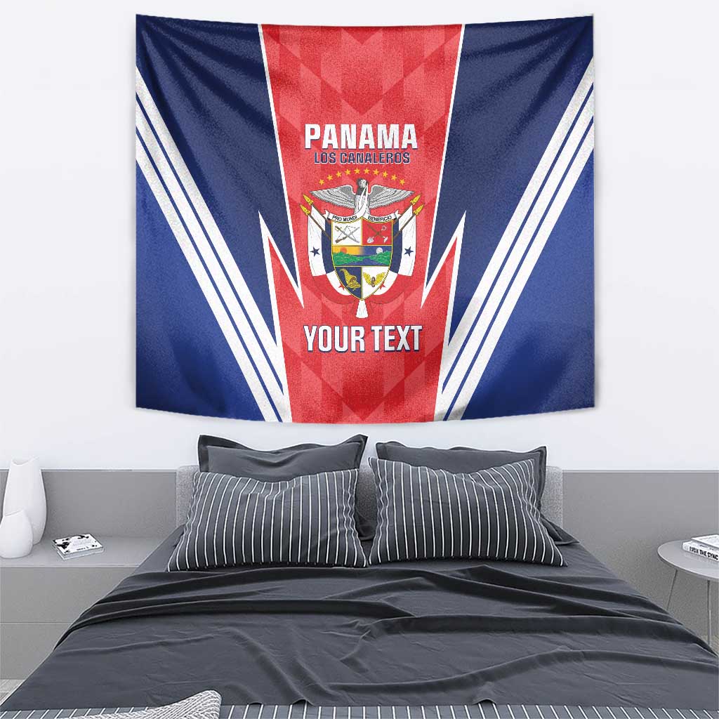 Custom Panama Football Tapestry 2025 Vamos Los Canaleros