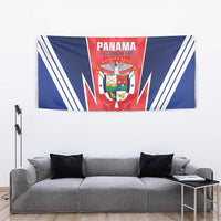 Custom Panama Football Tapestry 2025 Vamos Los Canaleros