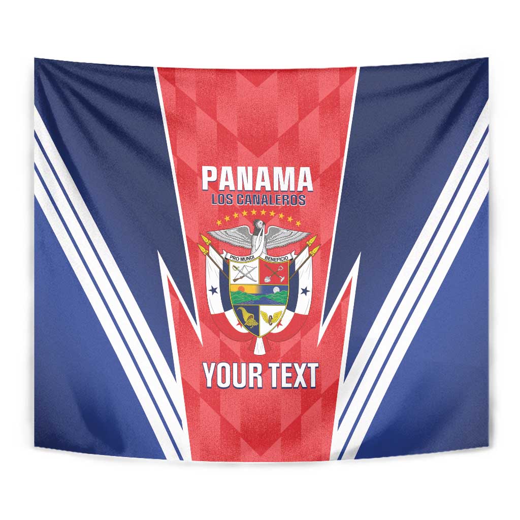 Custom Panama Football Tapestry 2025 Vamos Los Canaleros