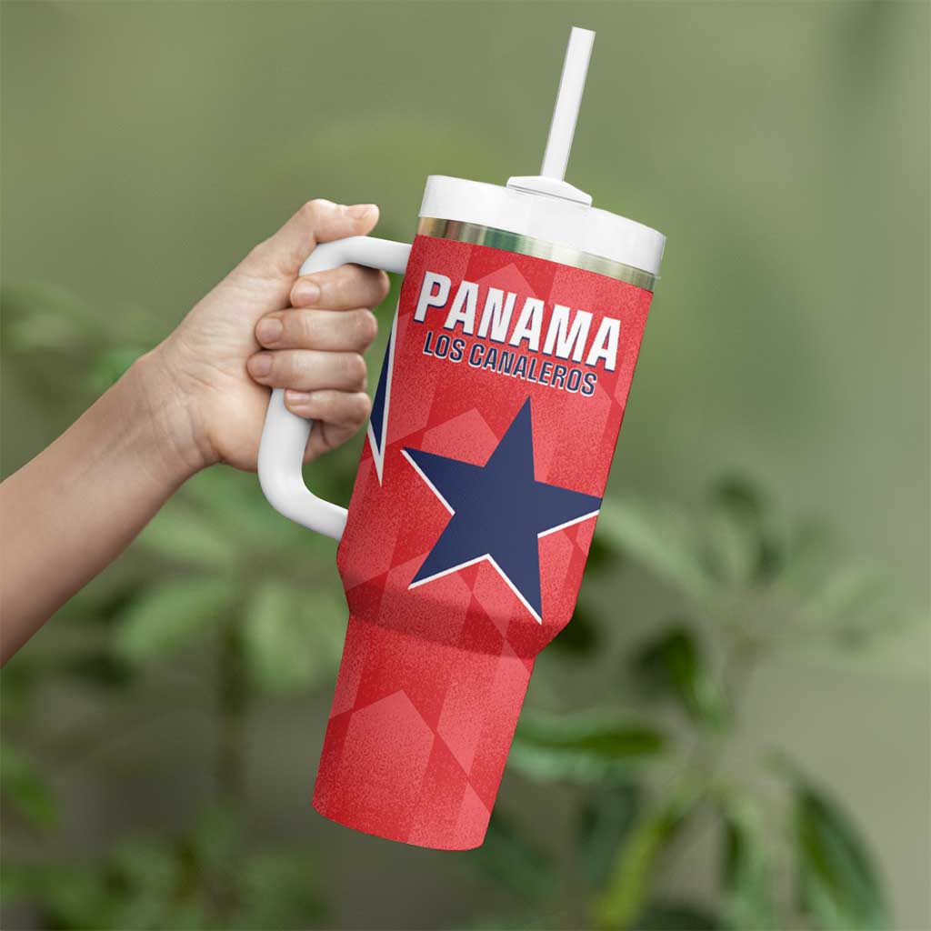 Custom Panama Football Tumbler With Handle 2025 Vamos Los Canaleros