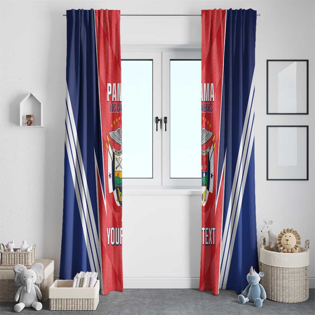 Custom Panama Football Window Curtain 2025 Vamos Los Canaleros