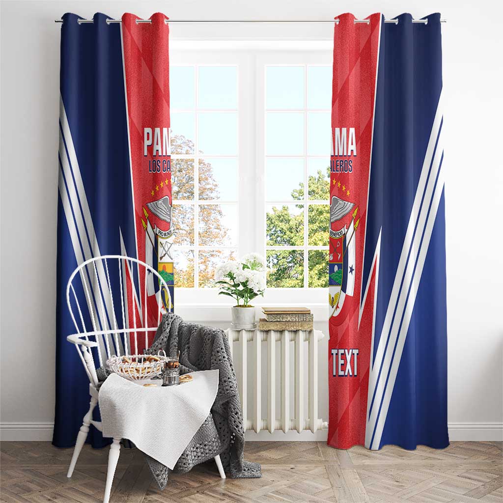 Custom Panama Football Window Curtain 2025 Vamos Los Canaleros