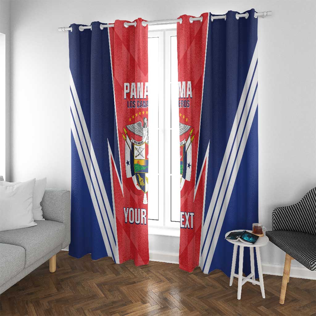 Custom Panama Football Window Curtain 2025 Vamos Los Canaleros