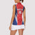 Custom Panama Football Women Sleeveless Polo Shirt 2025 Vamos Los Canaleros