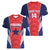 Custom Panama Football Women V-Neck T-Shirt 2025 Vamos Los Canaleros