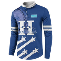 Custom Honduras Football Button Sweatshirt 2025 Vamos Los Catrachos