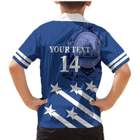 Custom Honduras Football Family Matching Mermaid Dress and Hawaiian Shirt 2025 Vamos Los Catrachos