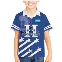 Custom Honduras Football Family Matching Mermaid Dress and Hawaiian Shirt 2025 Vamos Los Catrachos