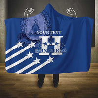 Custom Honduras Football Hooded Blanket 2025 Vamos Los Catrachos