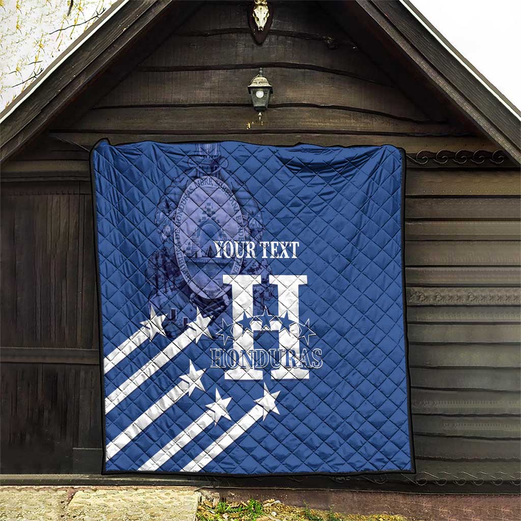 Custom Honduras Football Quilt 2025 Vamos Los Catrachos