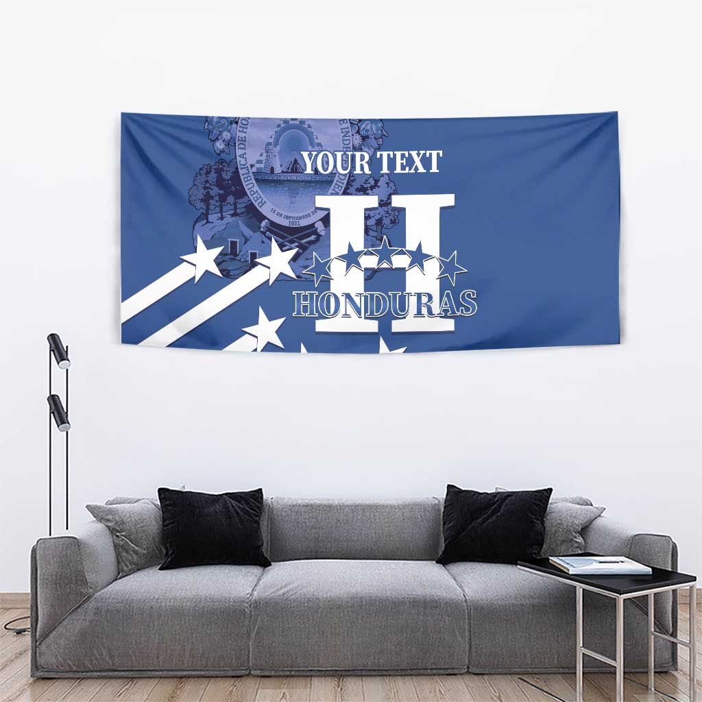 Custom Honduras Football Tapestry 2025 Vamos Los Catrachos