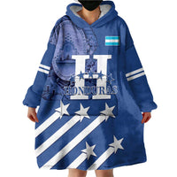 Custom Honduras Football Wearable Blanket Hoodie 2025 Vamos Los Catrachos