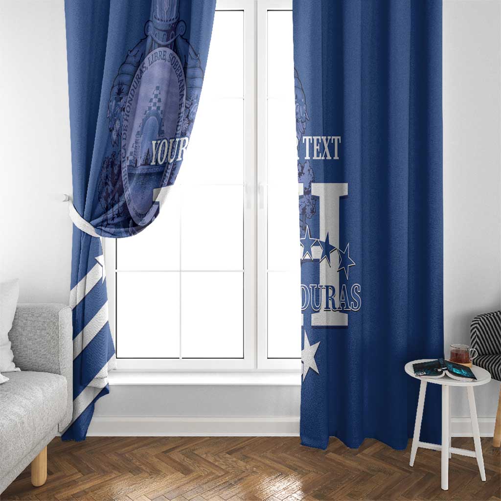 Custom Honduras Football Window Curtain 2025 Vamos Los Catrachos