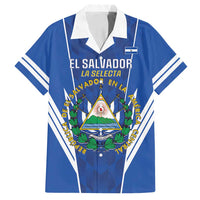 Custom El Salvador Football Family Matching Puletasi and Hawaiian Shirt 2025 Vamos La Selecta