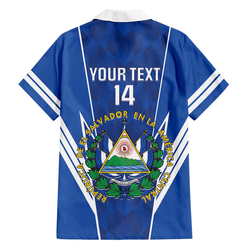 Custom El Salvador Football Family Matching Puletasi and Hawaiian Shirt 2025 Vamos La Selecta