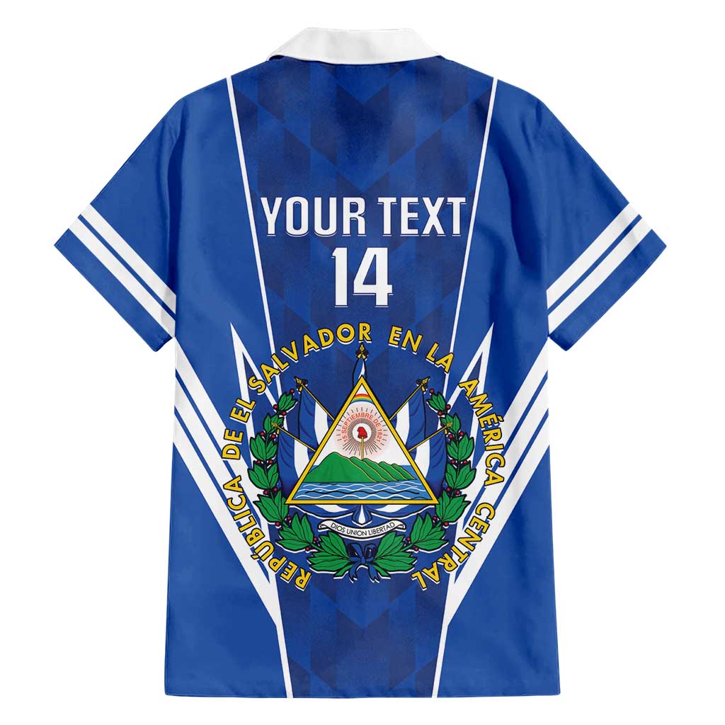 Custom El Salvador Football Hawaiian Shirt 2025 Vamos La Selecta