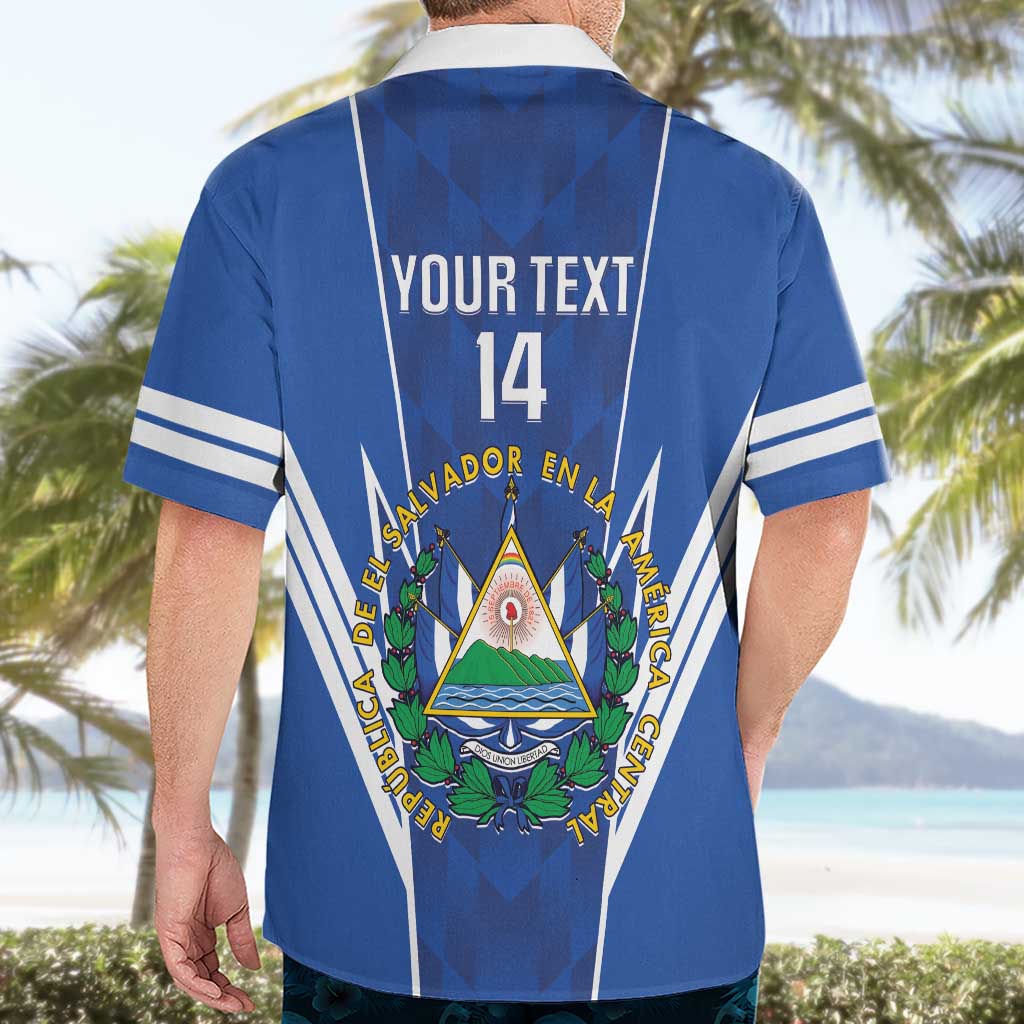 Custom El Salvador Football Hawaiian Shirt 2025 Vamos La Selecta