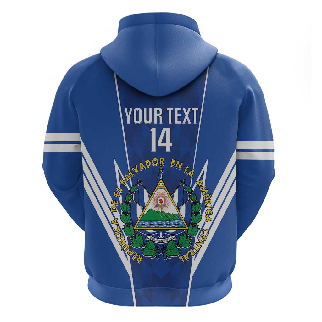 Custom El Salvador Football Hoodie 2025 Vamos La Selecta
