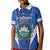 Custom El Salvador Football Kid Polo Shirt 2025 Vamos La Selecta