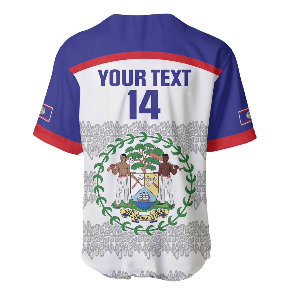 Custom Belize Football Baseball Jersey 2025 Go Jaguars