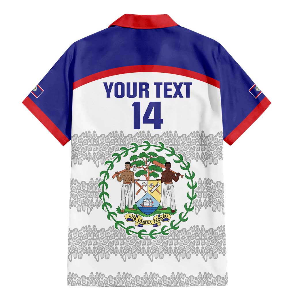 Custom Belize Football Family Matching Mermaid Dress and Hawaiian Shirt 2025 Go Jaguars