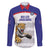 Custom Belize Football Family Matching Off The Shoulder Long Sleeve Dress and Hawaiian Shirt 2025 Go Jaguars