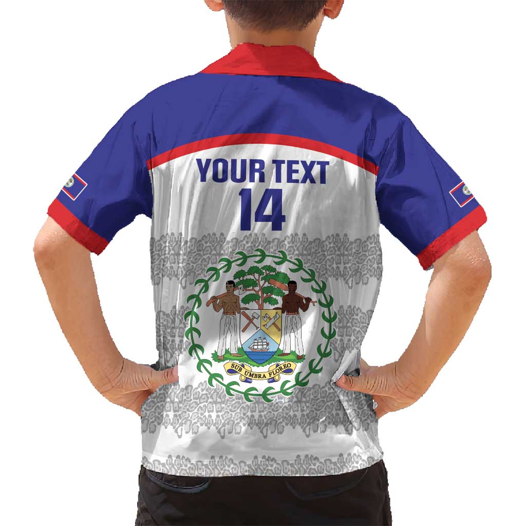 Custom Belize Football Family Matching Summer Maxi Dress and Hawaiian Shirt 2025 Go Jaguars