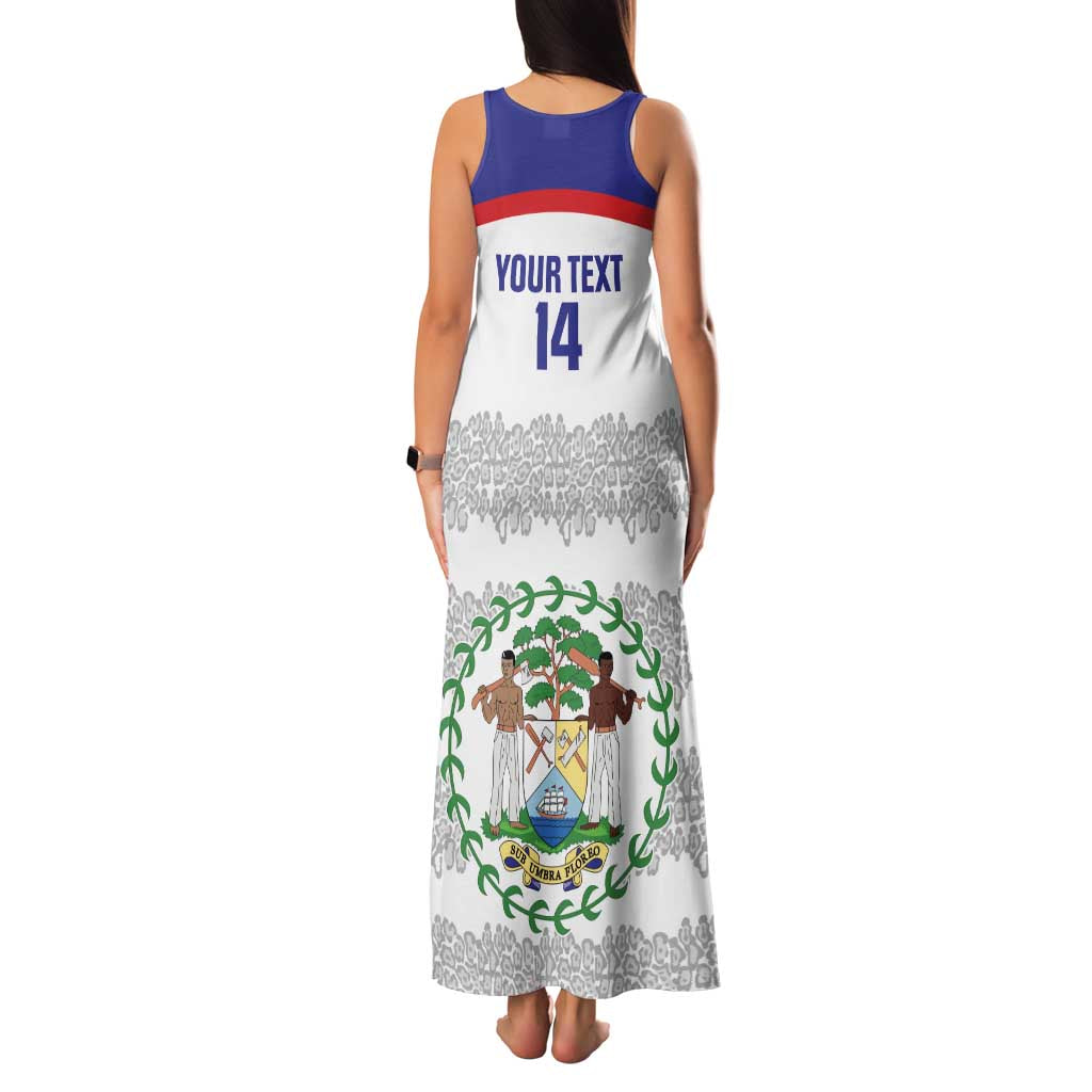 Custom Belize Football Family Matching Tank Maxi Dress and Hawaiian Shirt 2025 Go Jaguars