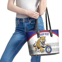Custom Belize Football Leather Tote Bag 2025 Go Jaguars