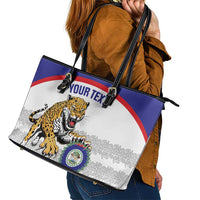 Custom Belize Football Leather Tote Bag 2025 Go Jaguars