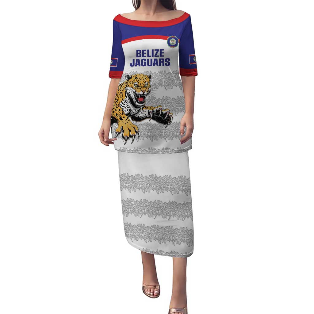 Custom Belize Football Puletasi 2025 Go Jaguars