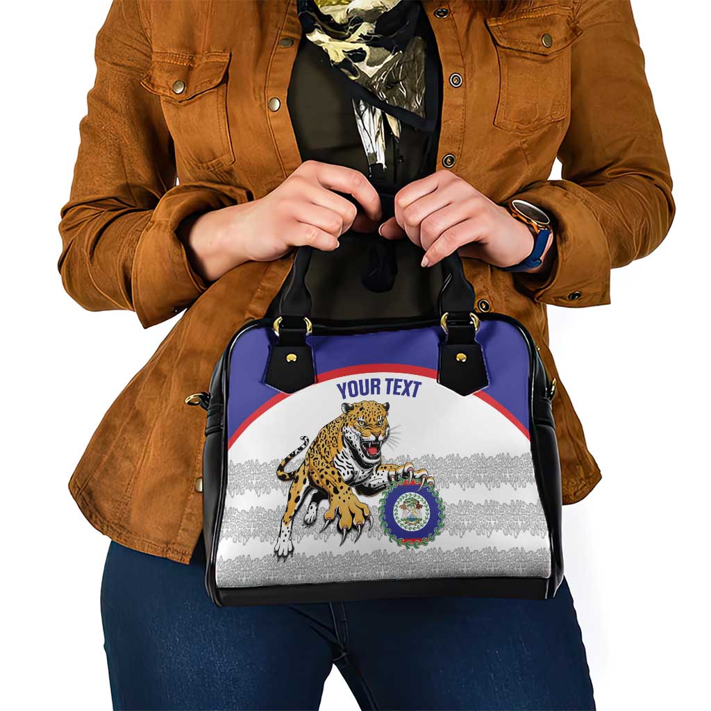 Custom Belize Football Shoulder Handbag 2025 Go Jaguars
